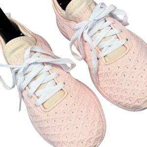 APL Techloom Phantom W Pink Knit Running Sneakers Women's Size 5.5